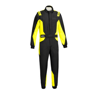 Sparco Sprint Advanced Race Suit Black/Yellow (FIA)