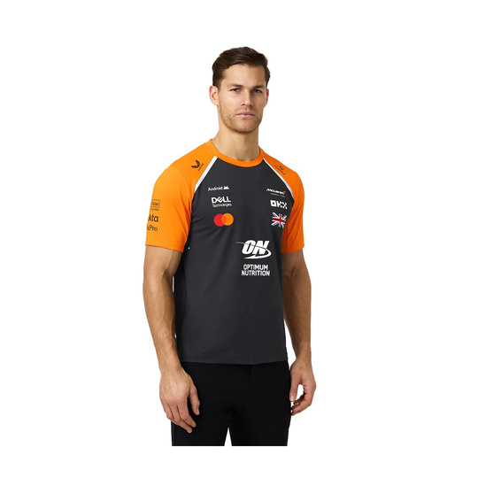 2025 McLaren F1 Mens Set Up Norris Team T-Shirt grey