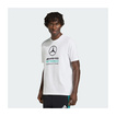 2026 Mercedes AMG F1 Mens Large Logo T-shirt white