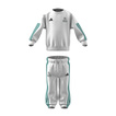 2026 Mercedes AMG F1 Baby DNA Longlseeve jogger set white