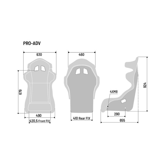 Sparco PRO ADV QRT MY20 Seat (FIA)