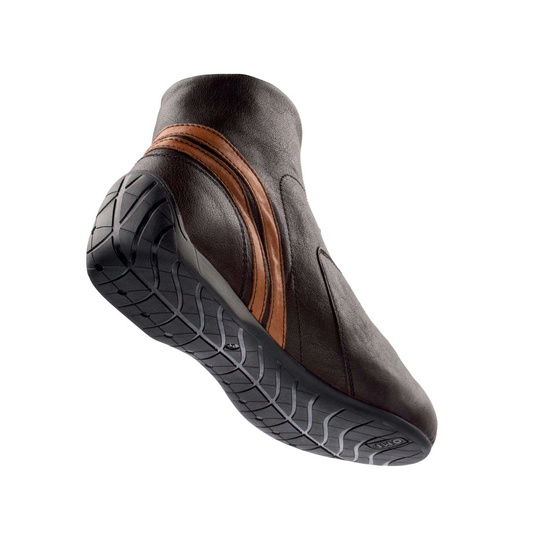 OMP Carrera MY21 Racing Shoes Dark Brown (FIA)