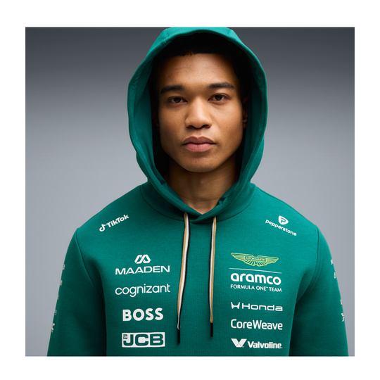 2026 Aston Martin F1 Mens Team Hooded Sweatshirt