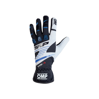 OMP KS-3 MY18 Gloves black/blue