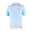 Men's Sparco GULF blue polo shirt