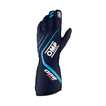 OMP One EVO X Racing Gloves Navy Blue (FIA)