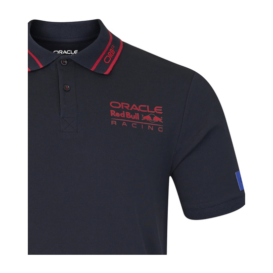 2026 Red Bull Racing F1 Logo Polo Shirt Navy