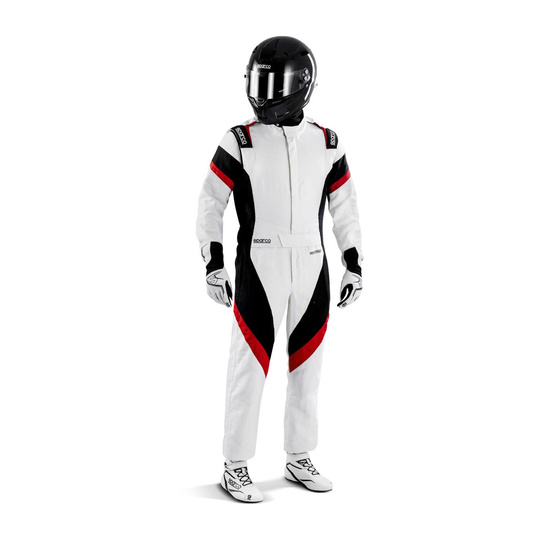 Sparco Victory 360 Race Suit white-black (FIA)