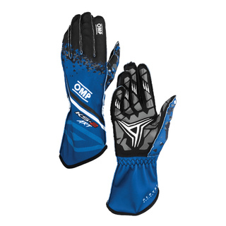 OMP KS-2 ART my2025 Karting Gloves Blue