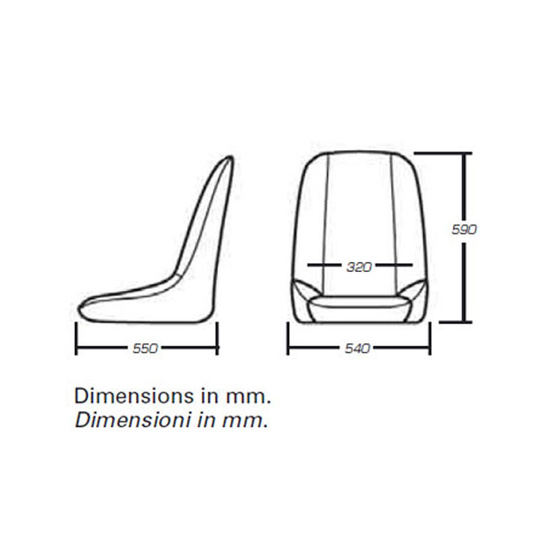 OMP Silverstone Racing Seat