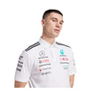 2025 Mercedes AMG F1 Mens Team Polo shirt white