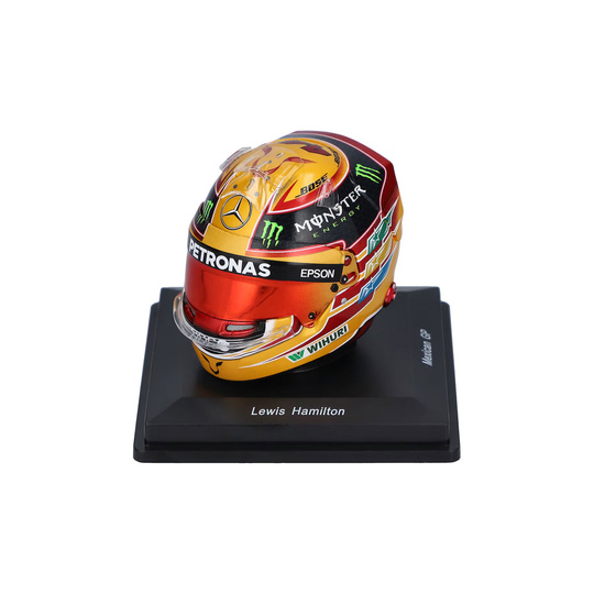 Mercedes AMG Petronas F1 1:5 Lewis Hamilton helmet Mexico GP
