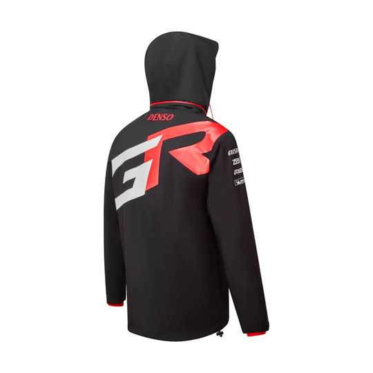 Toyota Gazoo Racing Men's Rain Jacket Black WEC