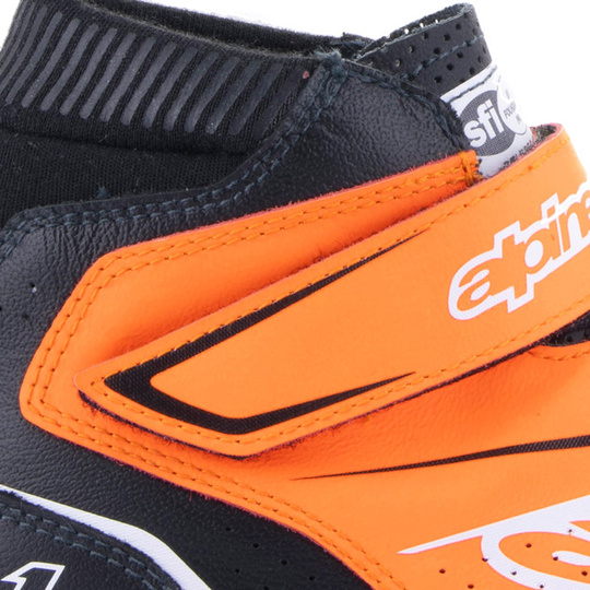 Alpinestars Tech-1 T V3 Shoes Orange/Black (FIA)