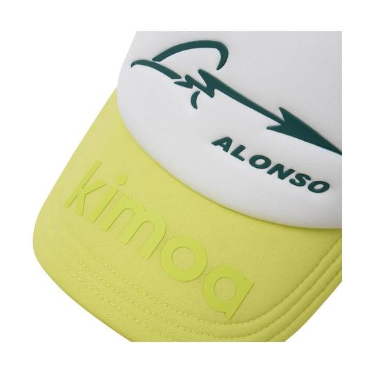2024 Aston Martin F1 Mens Alonso Kimoa Trucker Baseball Cap