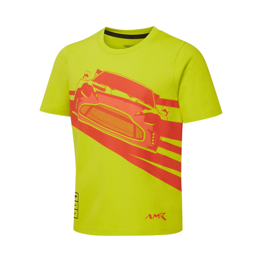 Aston Martin Racing 2026 Kids AMR Graphic T-shirt Lime