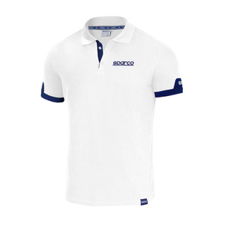  Sparco Mens CORPORATE Poloshirt white
