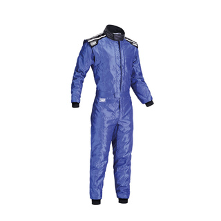 OMP KS-4 Kids blue Karting Suit (with CIK FIA homologation)