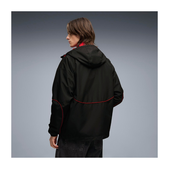 2026 Scuderia Ferrari F1 Mens Rain jacket black