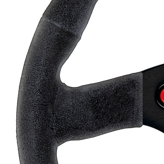 OMP ALU Steering Wheel Suede with horn