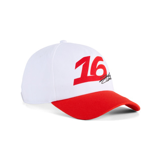 Scuderia Ferrari F1 2026 Charles Leclerc Graphic Cap White