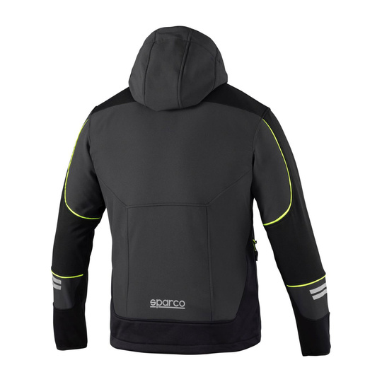 Sparco TECH Mens softshell jacket grey