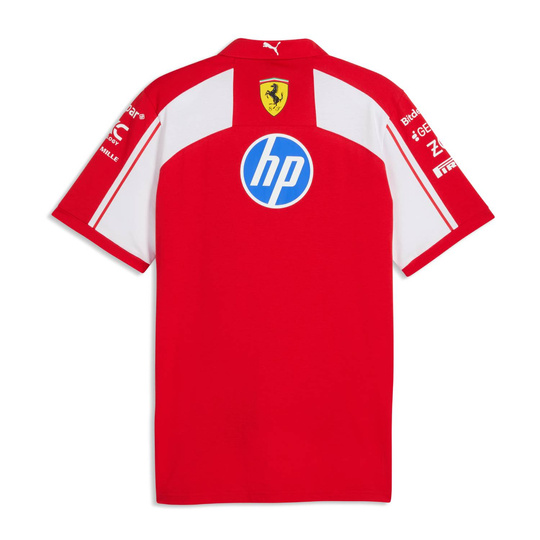 2026 Scuderia Ferrari F1 Mens Team Polo Shirt