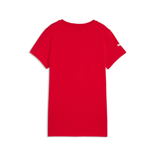 2026 Scuderia Ferrari F1 Ladies Large Logo T-Shirt red