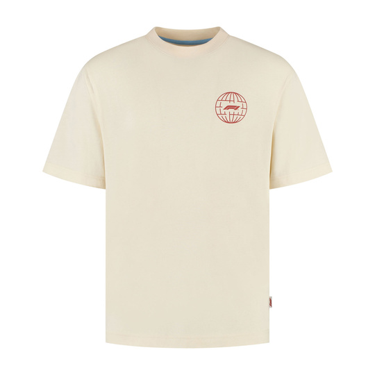 2025 Formula 1 Men's Camo Graphic Beige T-shirt