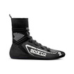 Sparco X-Light+ Shoes Black/White (FIA)