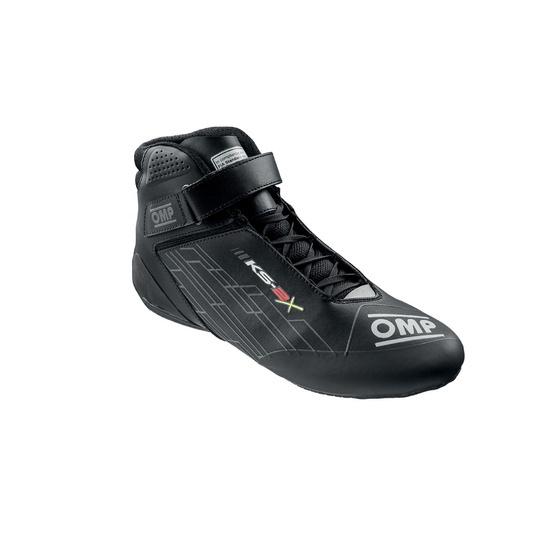 OMP KS-2X Kids' Karting Shoes Black (FIA)