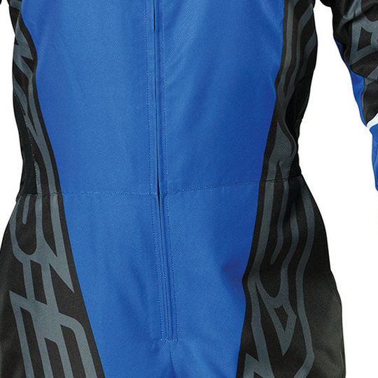 OMP KS-3X Art Kids Karting Suit Black/Blue (FIA)