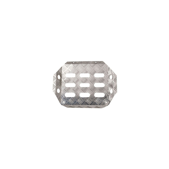 OMP Co-Driver Footrest Silver