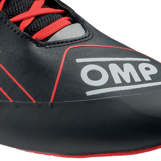 OMP KS-2X Racing Shoes Black/Red (FIA)