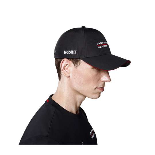 2026 Porsche Motorsport Men's Black Team Baseball Cap