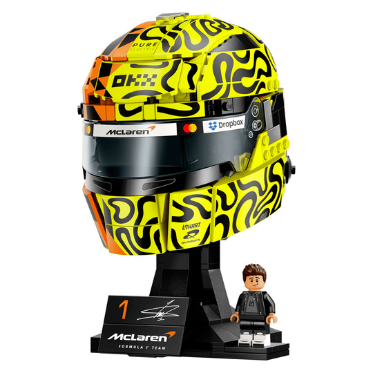 LEGO Lando Norris McLaren F1 Miniature Helmet