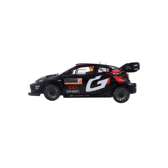 Toyota Gazoo Racing 1:43 GR Yaris Rally Monte Carlo Model Car