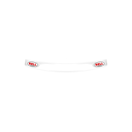Bell Visor Sun Strip White