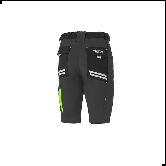 Sparco Light TECH mechanic shorts grey-green