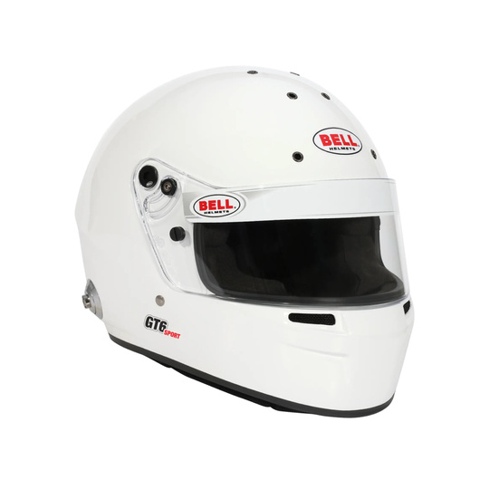 Bell GT6 SPORT Hans Full Face Helmet White (FIA)