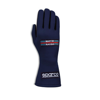 Sparco Land Martini Racing MY22 Racing Gloves Navy Blue (FIA)