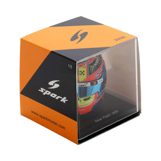 McLaren F1 2026 Oscar Piastri Miniature Helmet 1:5