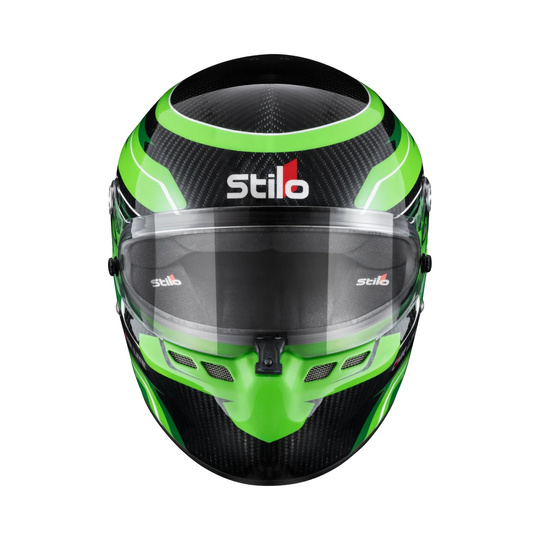 Stilo ST6 CMR Carbon Lite Graphyc Helmet Green (CMR)