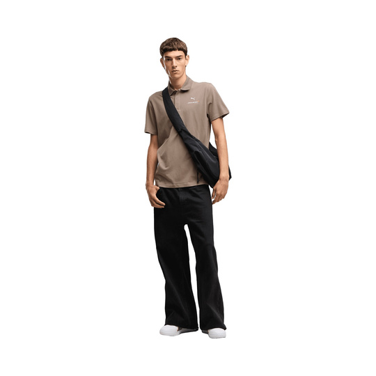 2026 McLaren F1 Essential Polo Shirt Grey
