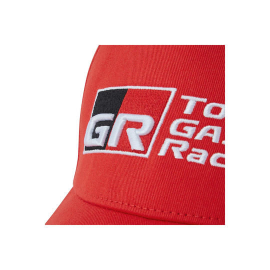 Toyota Gazoo Racing Mens Large Logo baseball cap red