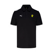 2025 Ferrari F1 Men's Logo Polo Shirt black