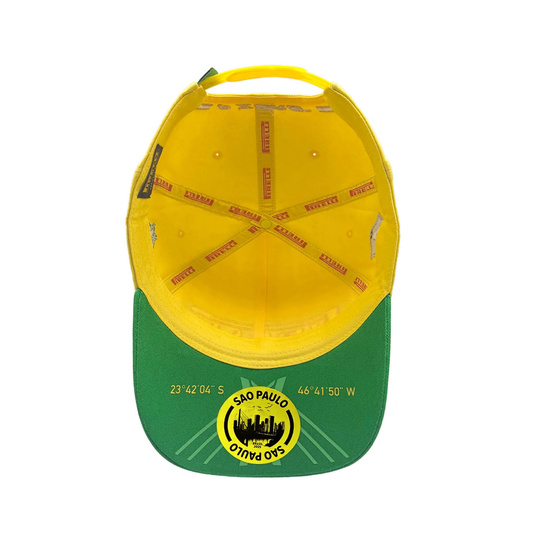 2025 Pirelli Mens Podium Brazil Baseball Cap