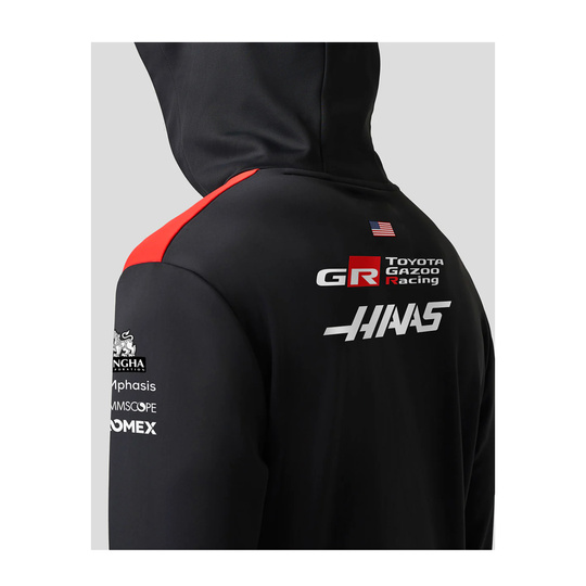 2026 Haas F1 Mens Team Hooded Sweatshirt