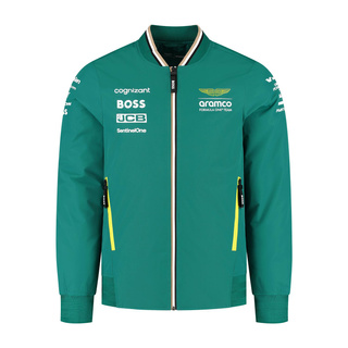2025 Aston Martin F1 Mens Team Bomber Jacket