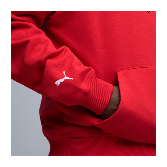 2026 Scuderia Ferrari F1 Large Logo Hoodie Red